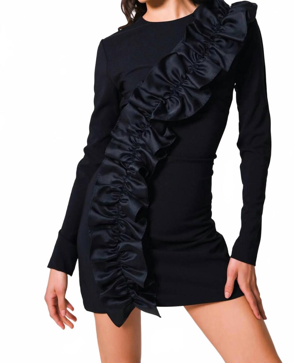 NEW HUTCH women's folly dress in black